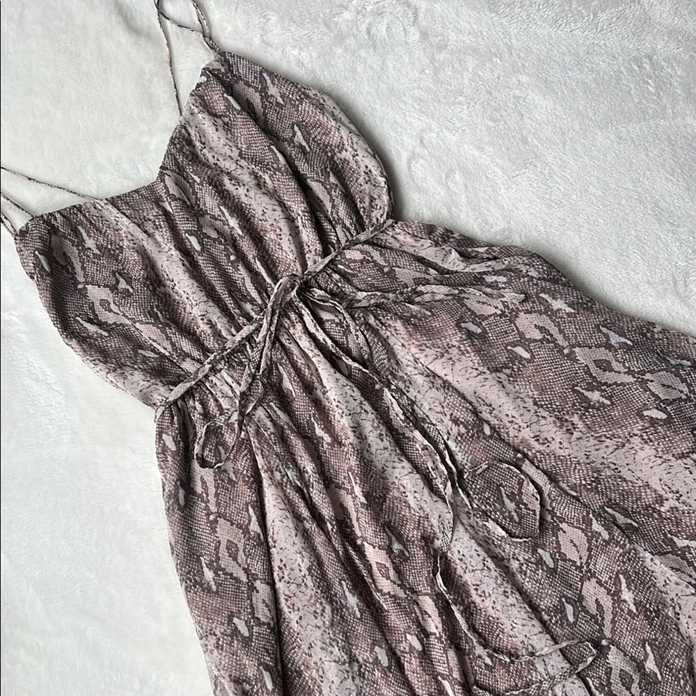 Banana Republic Snake Print Dress